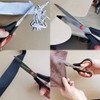 Scissors, Multipurpose office Scissors,8.5 Inch Ultra Sharp Shears, Comfort-Grip Handles