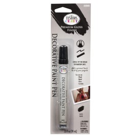 Rust-Oleum 222643 American Accents Gloss Decorative Paint Pen, Black, 1/3-Ounce, 11 Fl Oz (Pack of 1)