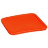 Pyrex 7210-PC 3-Cup Pumpkin Orange Replacement Storage Lid - Made