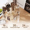 Clothes Drying Rack Foldable,Laundry Drying Rack,Drying Rack Clothing(16 Wood Poles),Clothes