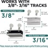 Window Locks, 15 Pack Window Locks for Vertical and Horizontal