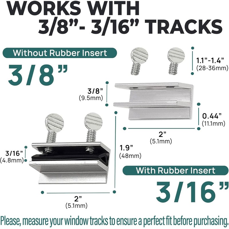 Window Locks, 15 Pack Window Locks for Vertical and Horizontal