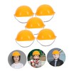 SUPVOX 5pcs Construction Hats for Simulation Worker Caps for Dress