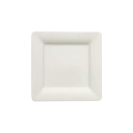 Villeroy und Boch Pi Carré Brotteller, 16 x 16 cm, Premium Porzellan, Weiß