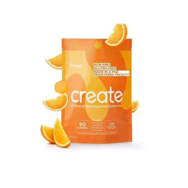 Create Monohydrate Gumies for Men & Women 1.5g of Creatine