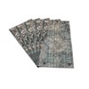 playmats.eu T043_5szt Rubber Zones for Warhammer 40K Destroyed Square Pack