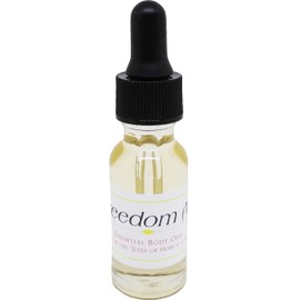 TCEShop Freedom - Type TH For Women Scented Body Oil Fragrance [Glass Dropper Top - Gold - 1/2 oz.] - ID#37730