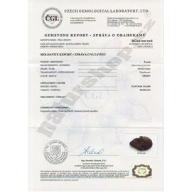 RMYSUM Moldavite Crystal Meteorit Necklace Moldavite Pendant Czech Meteorite Stone for Men and Women,Green,Irregular Shape