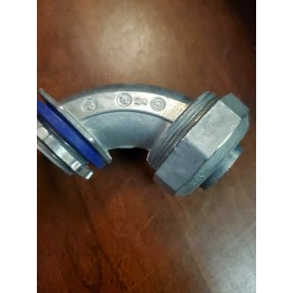 Unbranded/Generic  Liquid Tight Connector 90 Degree Zinc Die Cast 3/4" Liquidtight Conduit