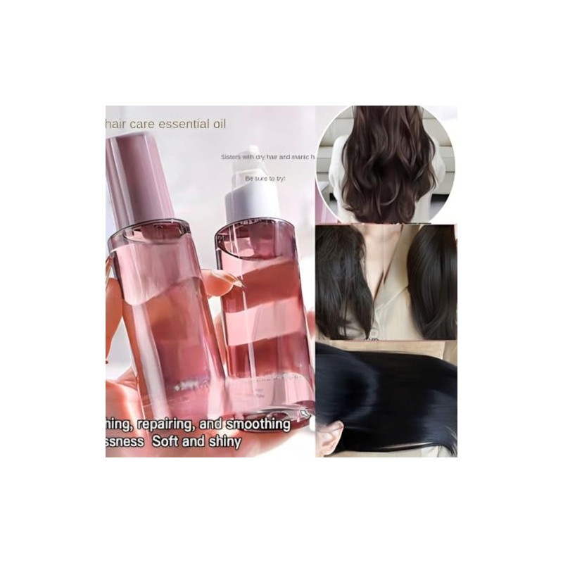 Suero Termo Protector Reparador de Cabello con Aceite Esencial, Tratamiento