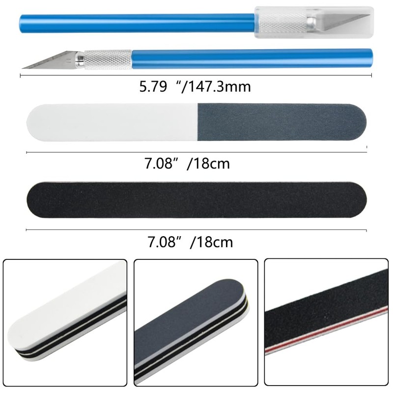 XINGYHENG 41Pcs Modeler Basic Tools Craft Set Compatible with Gundam