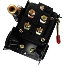 034-0168 Pressure Switch 95 PSI ON 125 PSI Off Four Port Unloader Valve 69MB7LY2C