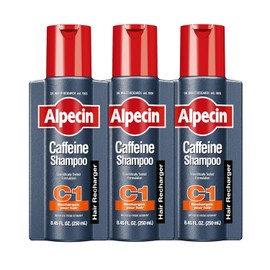 ALPECIN Multibuy 3x Champú Cafeína C1 Energizante para el Cabello 250ml - Fresco