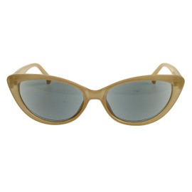 Reading Sunglasses with Dioptre for Women Cateye Design with Case Beige Transparent Glossy Plastic 1.0 1.5 2.0 2.5 3.0 3.5