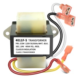 46-24124-06 HVAC Transformer 40 VA 120/24V Control Transformer for Rheem-Ruud Basler Electric BE161640GDD 29M7101 4011F-5 Replacements Channel 2 Hole Mount