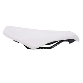 Keenso Comfortable Bike Seat, Bike Saddle with Breathable Hollow Design, Universal Comfortable Saddle Cover Mountain Bike Cushion Hollow Saddle(White) & Parts &