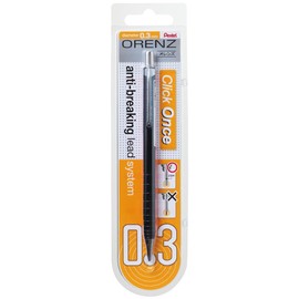 Mechanical Pencil Orenz 100% Shatterproof in Blister Card 0.3mm Black