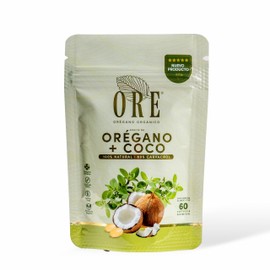 ORE Capsulas de Aceite de Oregano con Aceite de Coco 60 Pzas Softgel