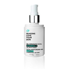 seasons love your skin gel hidratante refescante facial oil control con vitamina C para piel mixta a grasa 100 ml