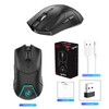 HXSJ T40 T40 Wireless Mouse 2.4G+BT5.1+BT5.1 USB Receiver Triple Modes