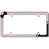 Cruiser Accessories 18536 Retro Polka Dot Bling License Plate Frame,