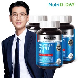 New Tidy Day RTG Altage Omega 3 3 bottles / 뉴트리디데이 rTG 알티지 오메가3 3병