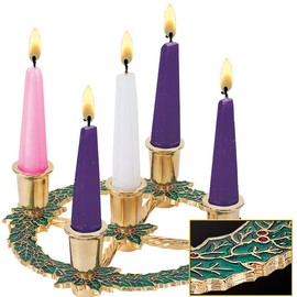 Holly Advent Wreath CH-415