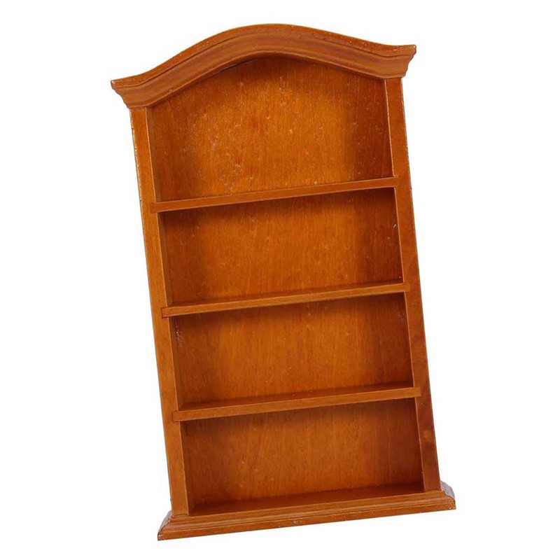 1:12 Dollhouse Miniature Furniture Wood Bookcase Bookshelf Cabinet Home Decor