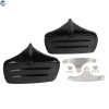 Unbranded Rear Mud Flaps Fender Guard Kit For Harley Tri
