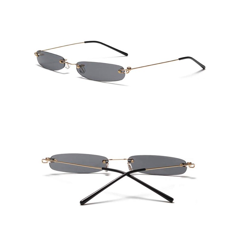Rubitas Mini Lens Sunglasses, Small, Glasses, Casual, Black