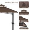 Grill Gazebo Replacement Top, 5 * 8 Outdoor BBQ Top
