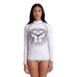 ARENA Women's Rash Vest L/S Graphic Shirt (Pack of 1)