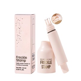 Freckle Pen Waterproof,Freckles Stamp Pen,Natural Buildable Looking Long Lasting Fake Faux Freckle Makeup,Matte Quick Dry Face Freckle Makeup-#02 MEDIUM