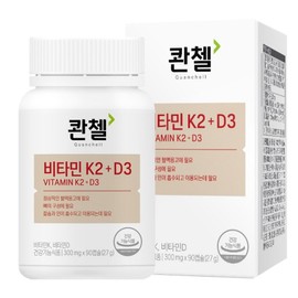 Quentzel Vitamin K2 + D3, 1 pc / 콴첼 비타민 K2 + D3, 1개