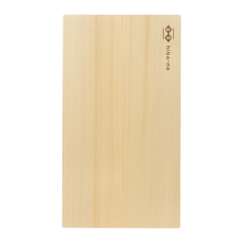 Umezawamokuzaikougeisya Aomori Hiba Cutting Board, hibano 14.2 x 7.9 x