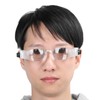 Head Mount Magnifying Glasses Folding Magnifier for Mobile Phone Reading