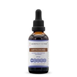 Secrets of the Tribe Artichoke Tincture Alcohol-Free Liquid Extract, Artichoke (Cynara scolymus) Dried Leaf (2 FL OZ)