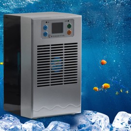 SNKOURIN Aquarium Chiller 30L, Water Cooler Fish Tank Chiller with Quiet Design Compressor, Small Water Chiller for Househod Fish Tanks Coral Crystal Shrimp