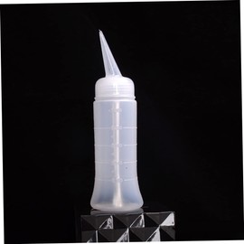 TOVINANNA 5pcs Curly Hair Bottle Hairdressing Scale Applicator for Travel Shampoo Mini