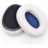 AIKKAUK Ear Pad Repair Accessories (White/leather) for Skullcandy Crusher Wireless,