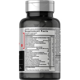 Horbäach Men's Multivitamin 50 Plus | 60 Caplets | Non-GMO & Gluten Free Supplement