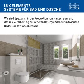 LUX ELEMENTS FIX-SD Screw Dowels 8 cm Pack of 10 I Plastic Screw Dowels with Bit Type PH3 / PH2 / PR2 I Plate Dowels for Construction of Corners, Shelves etc.