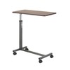 Drive Medical Overbed Table with Wheels - Secure Height Adjustment