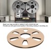 1/4 10.5 Inch Empty Takeup Reel 6 Hole Aluminum Alloy