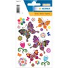 HERMA 3174 Stickers Butterflies Glitter Small Large Pack of 22