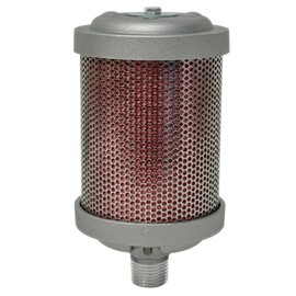 XY05 Air Compressor Muffle，Dryer Silencer 1/2" NPT，for Drying Machine Diaphragm Pump Exhaust Noise Reduction，XY-05 M05，Single Chamber 145 PSI，Muffler Replacement Part X05