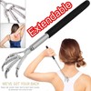 ebuyerfix Telescopic Back Scratcher, Claw Metal Back Massager Tool with