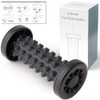 MyComofort Foot Massage Device with Self-Care Instruction Manual (Black)