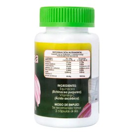 Equinacea y Vitamina C Cápsulas Anahuac 30 Unidades Suplemento Nutricional
