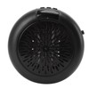 Black Electric Heater Mini Rapid Heating Simple Operation Table Electric